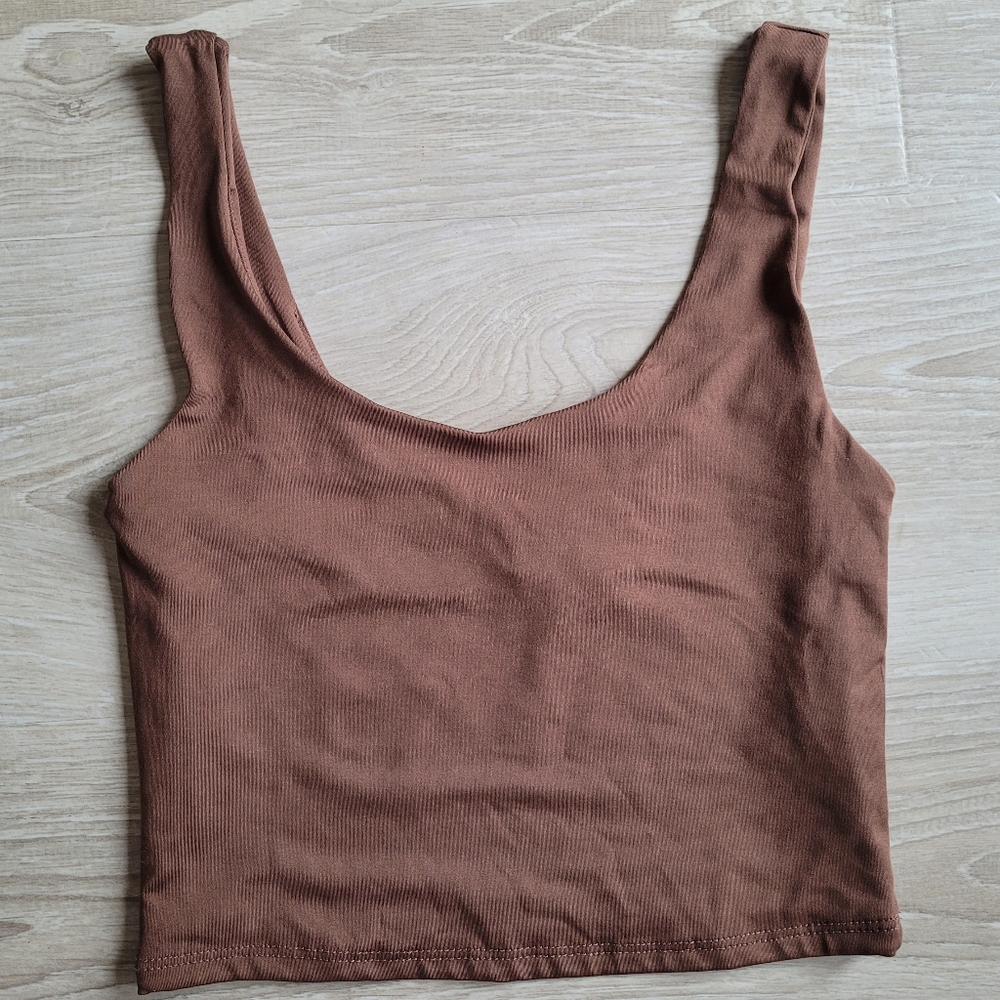 Live in the moment Tank Top cropped